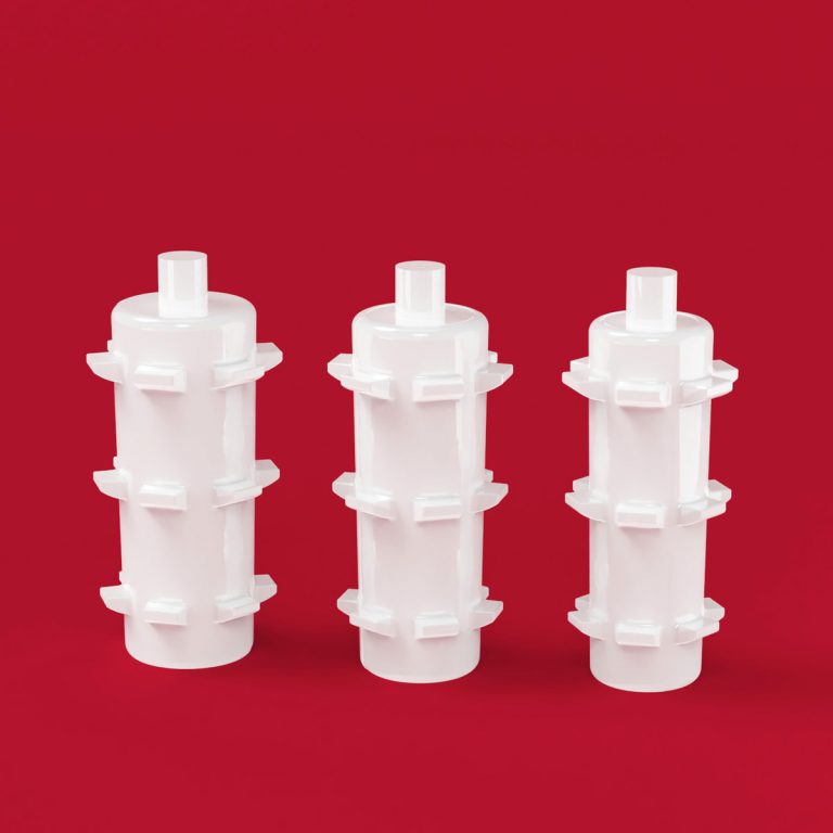 Stent macizo oclusivo bronquial mediano Stening® MS03M de silicona radiopaca, tipo tapón sólido con apéndice de agarre, para fístula broncopleural y pérdida aérea persistente (pack 3 unidades) Stening® MS03M medium bronchial occlusive solid stent made of radiopaque silicone, solid plug type with grip appendage, for bronchopleural fistula and persistent air leakage (pack of 3 units)