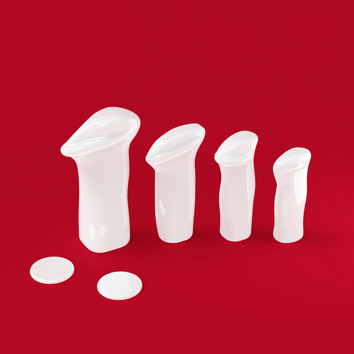 Stent laríngeo Stening® de silicona radiopaca, prótesis anatómica que replica la endolaringe para soporte estructural tras estenosis y cirugía reconstructiva. Stening® radiopaque silicone laryngeal stent, an anatomical prosthesis that replicates the endolarynx for structural support following stenosis and reconstructive surgery.