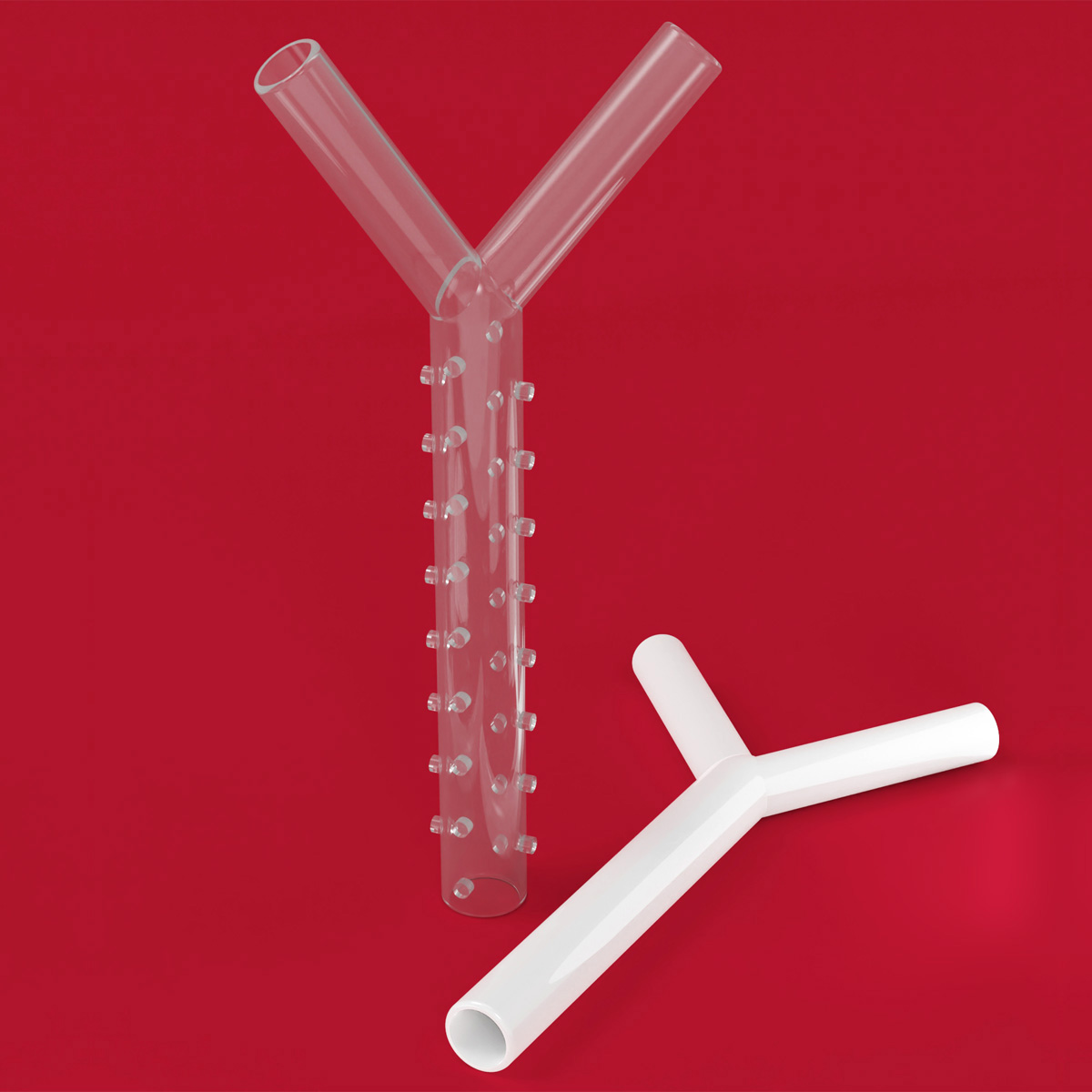Stent traqueocarinobrónquico en Y Stening® de silicona para soporte de la carina y bronquios principales en obstrucción traqueobronquial avanzada (código SY) Stening® silicone Y-shaped tracheocarino-bronchial stent for support of the carina and main bronchi in advanced tracheobronchial obstruction (code SY)