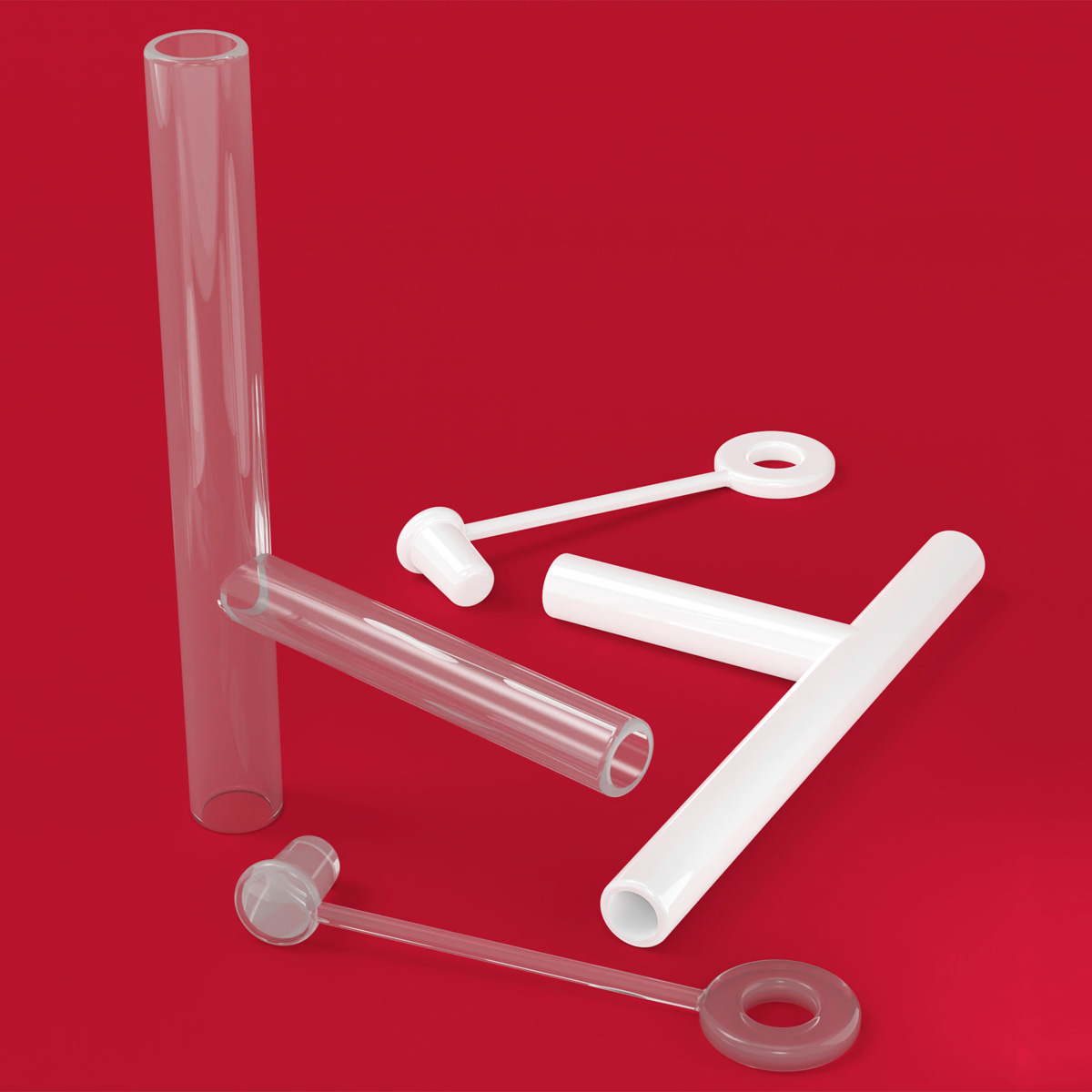 Tubo Traqueal en T Largo de silicona Stening® para mantener el calibre de la vía aérea y sustituir la cánula de traqueostomía. Stening® Long T-shaped Silicone Tracheal Tube to maintain airway calibre and replace the tracheostomy tube